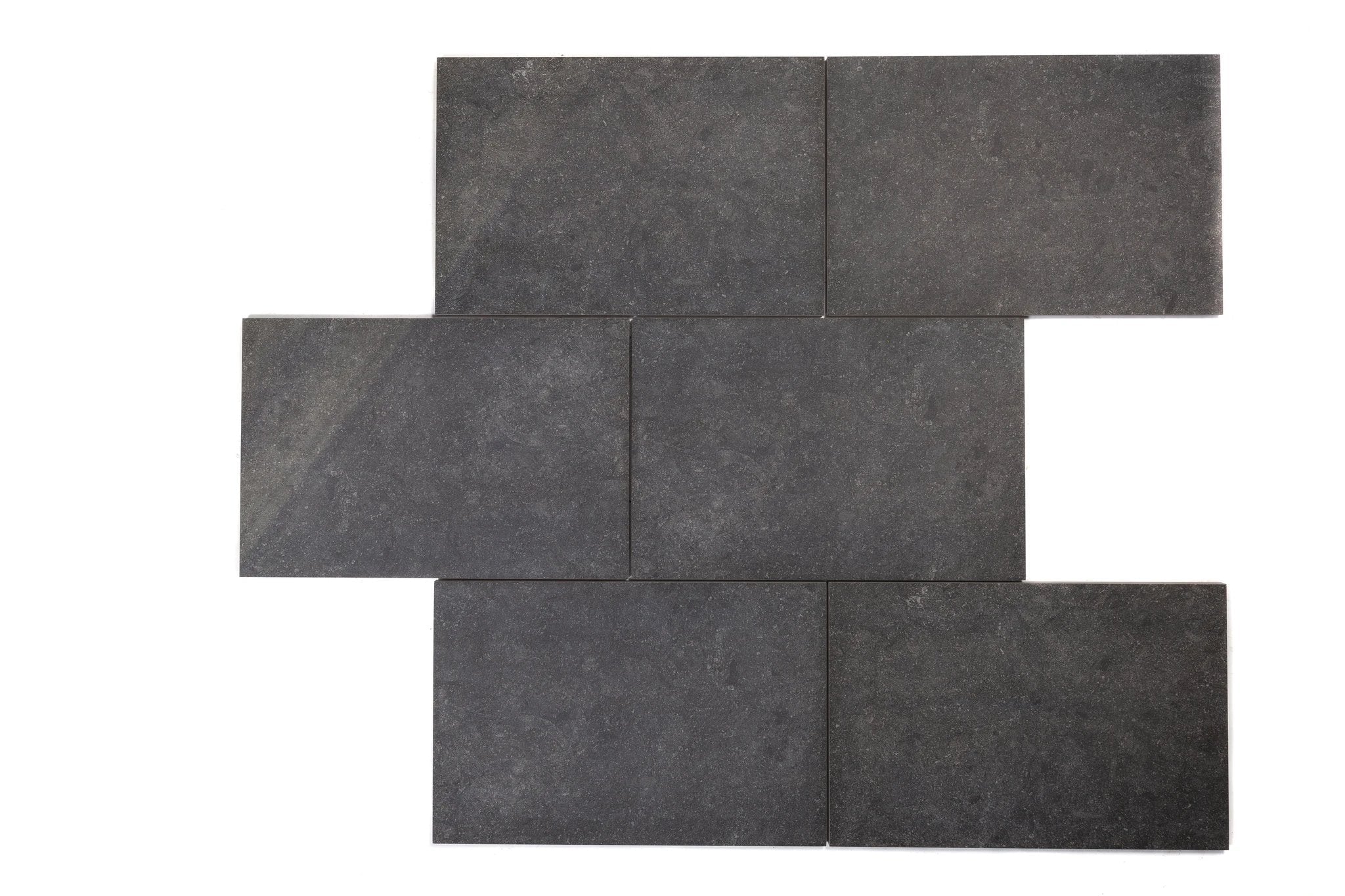 Luzia Porcelain Paving Raven Black Outdoor Tiles - Image 3