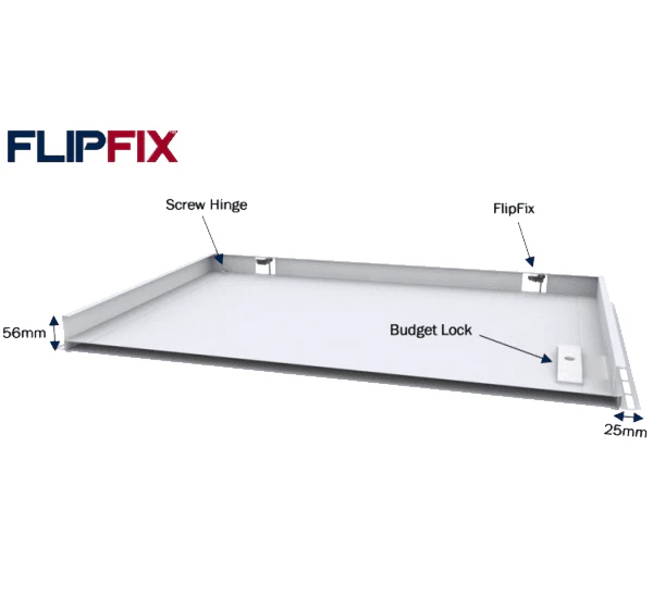 FlipFix Plasterboard Access Panel Lock - Image 3