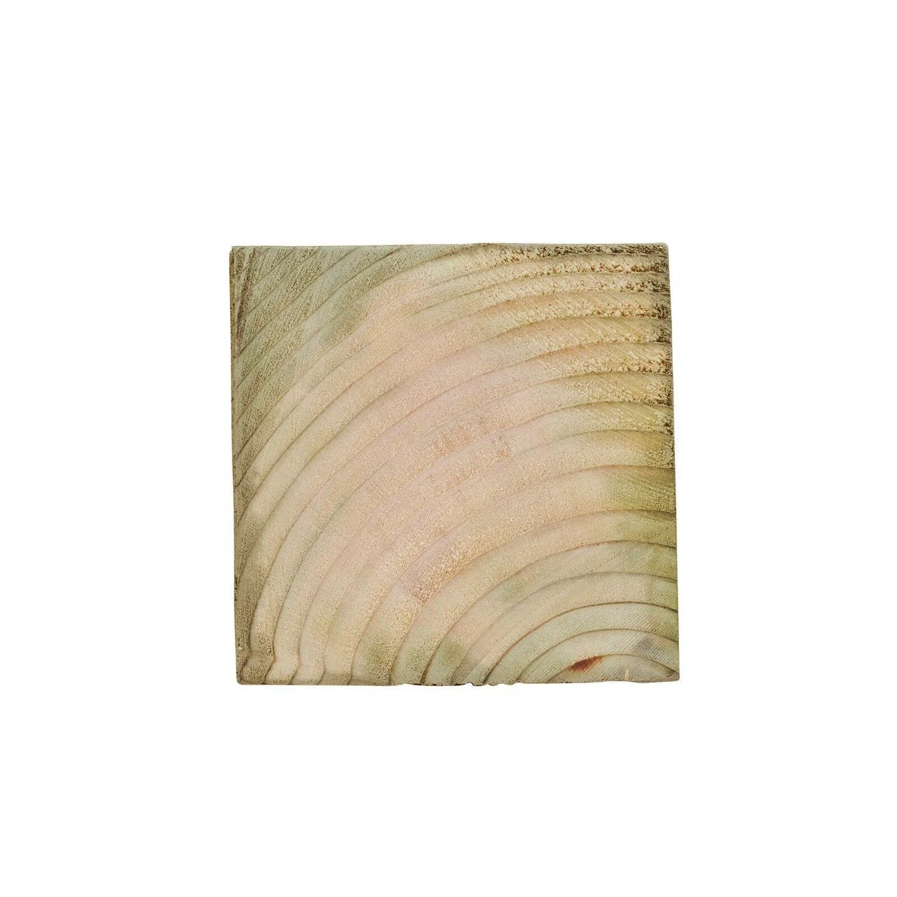 Green Treated Wooden Fence Post UC3u 75mm x 75mm - Image 3