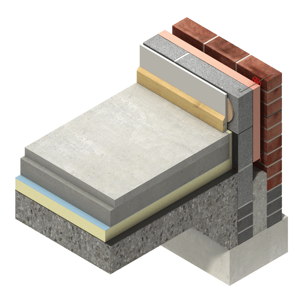 Kingspan Thermafloor TF70 PIR Floor Insulation Board (1200mm x 2400mm) - Image 4