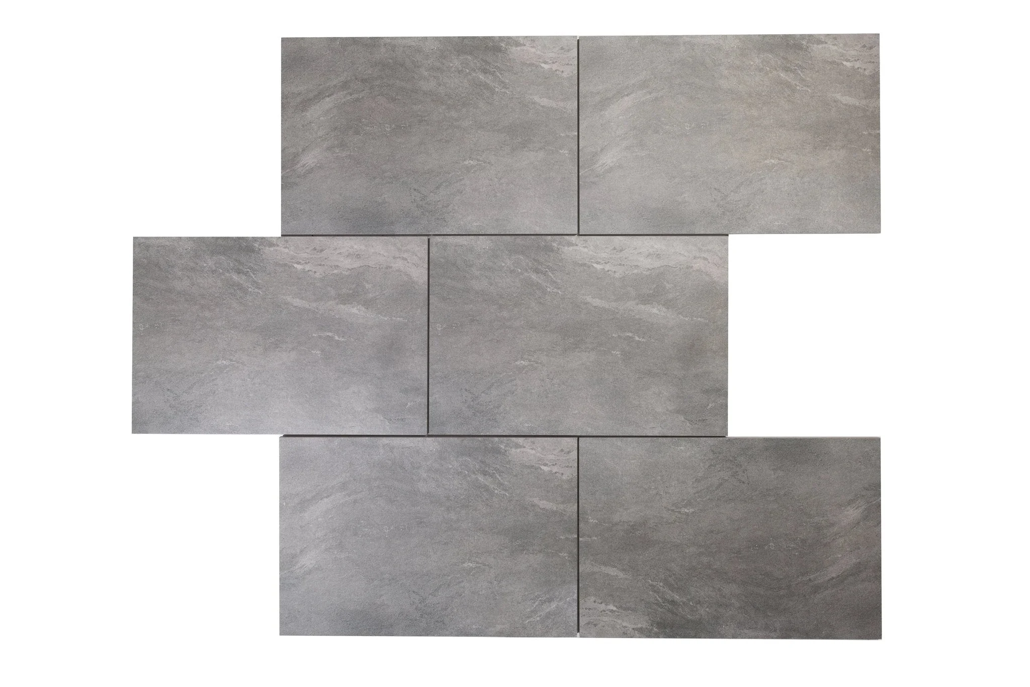 Luzia Porcelain Paving Volcanic Grey Outdoor Tiles - Image 3