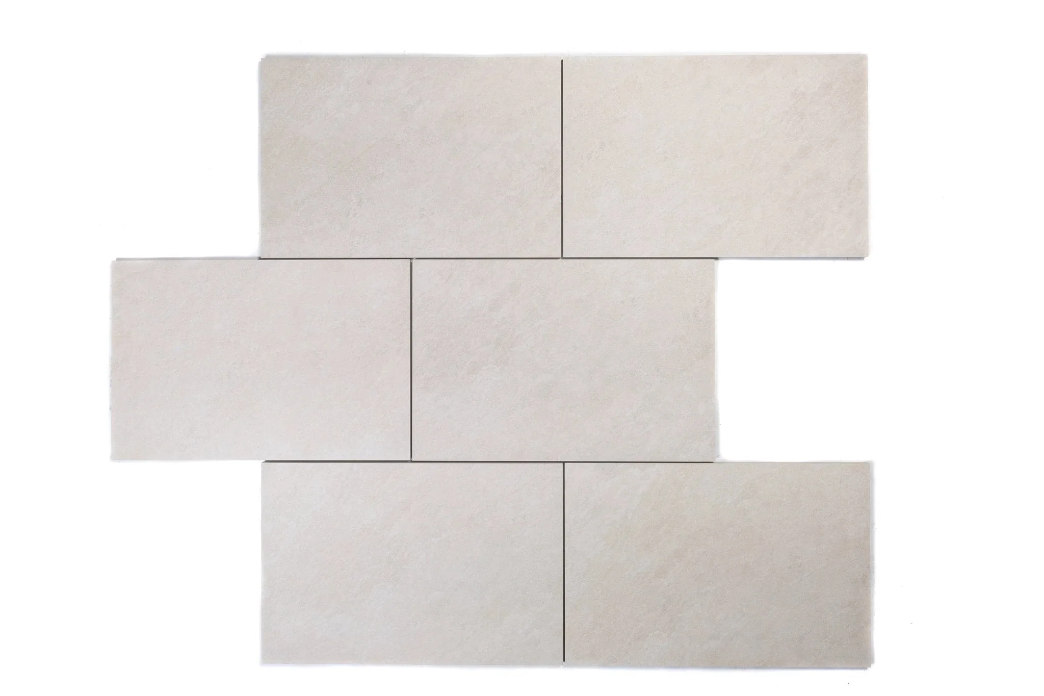 Luzia Porcelain Paving Cloud White Outdoor Tiles - Image 3