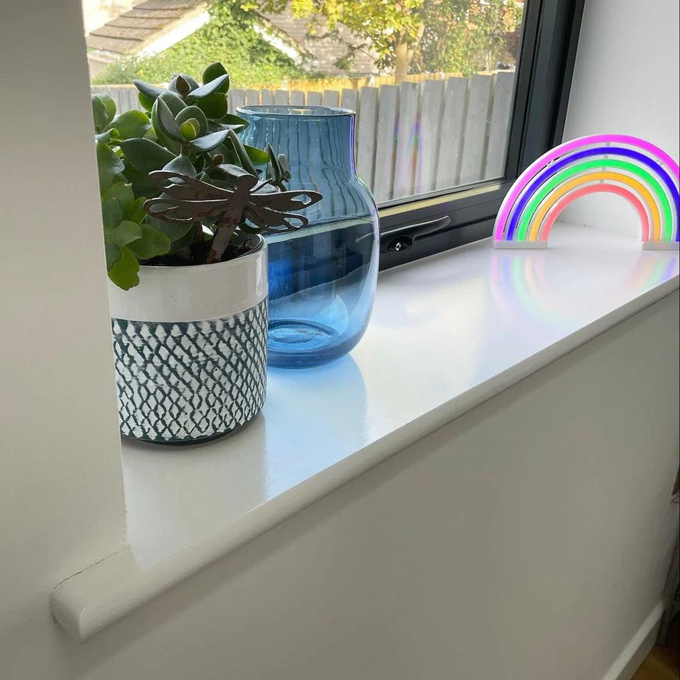 MDF Window Sill Board White Primed - Image 5