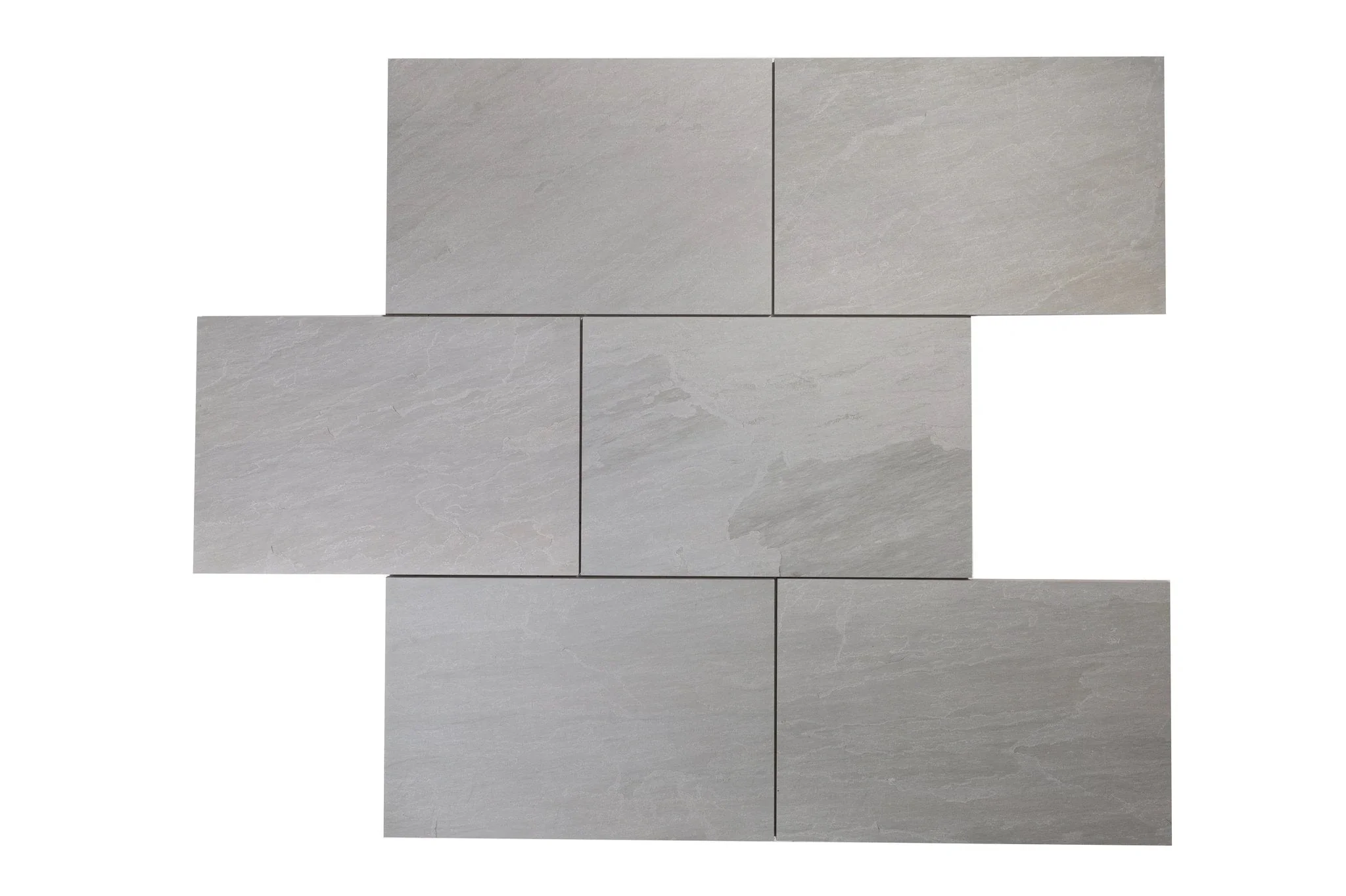 Luzia Porcelain Paving Sandstone Grey Outdoor Tiles - Image 3