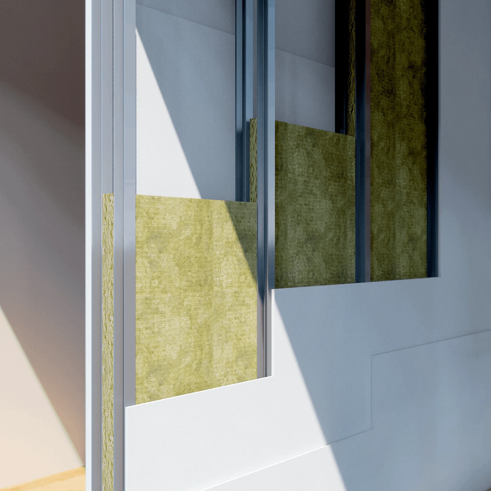 Rockwool RW5 Acoustic Mineral Wool Insulation 1200mm x 600mm - Image 4